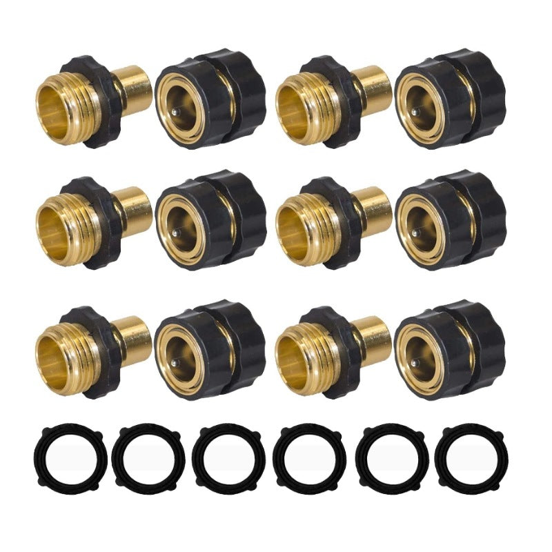 Garden Hose Quick Connector Aluminum Fitting