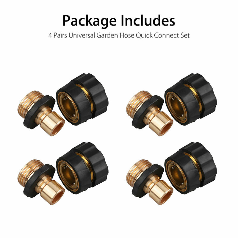Garden Hose Quick Connector Aluminum Fitting