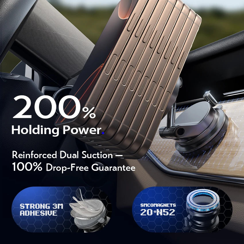 MagGrip Suction Car Phone Mount Pro